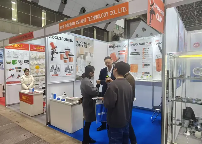 Qingdao Espant Technology Co., Ltd. strălucește la 2025 Tokyo International Parts Show (IAAE) cu o ceașcă de armă pulverizată.