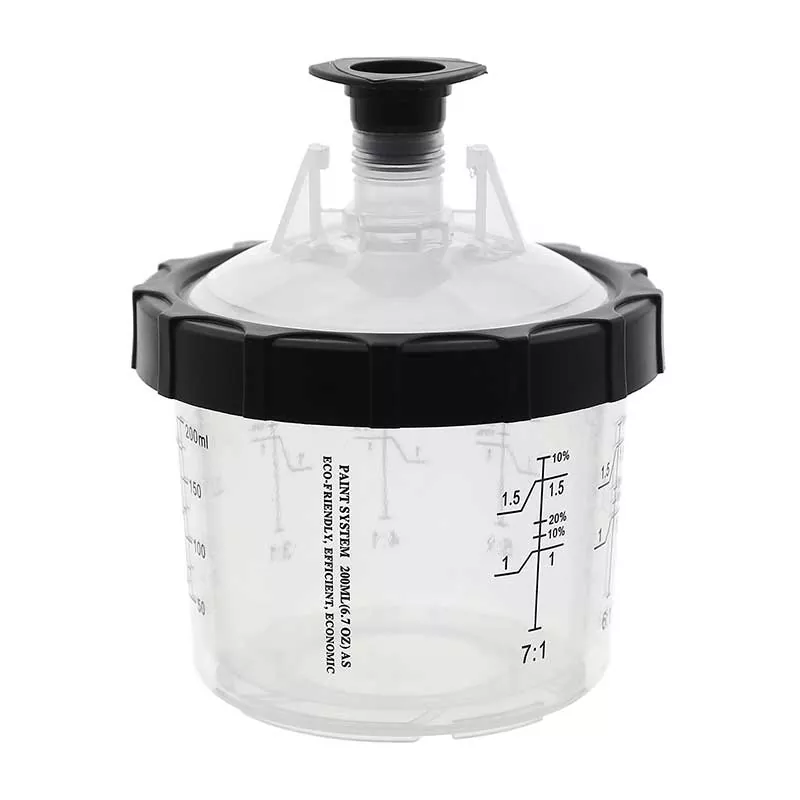 Cum transformă sistemul de cupe de vopsea de unică folosință 1.0 de 200 ml eficiența vopselei cu pulverizare auto și industrială?